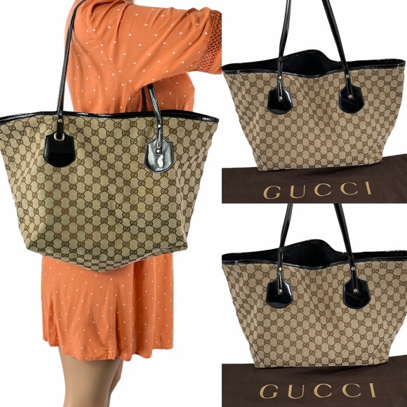 authentic gucci tote bag